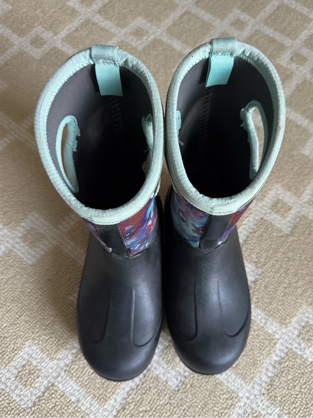 BOGS Neo-Classic Waterproof Insulated Winter Snow Boots Galaxy Kids Size 2 - Picture 7 of 12